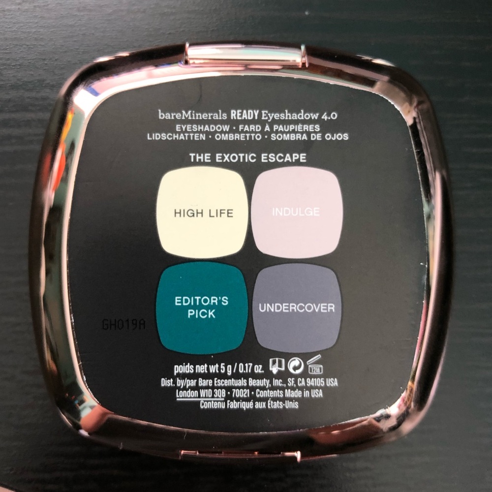 Bare Minerals Exotic Escape Palette